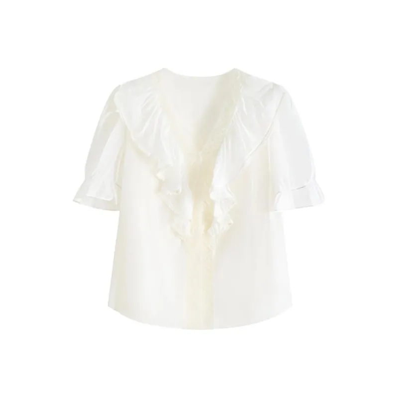 PLANE DRIFT Shirt Women's Beige-0