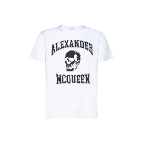 Alexander McQueen Graphic Printed Crewneck T Shirt