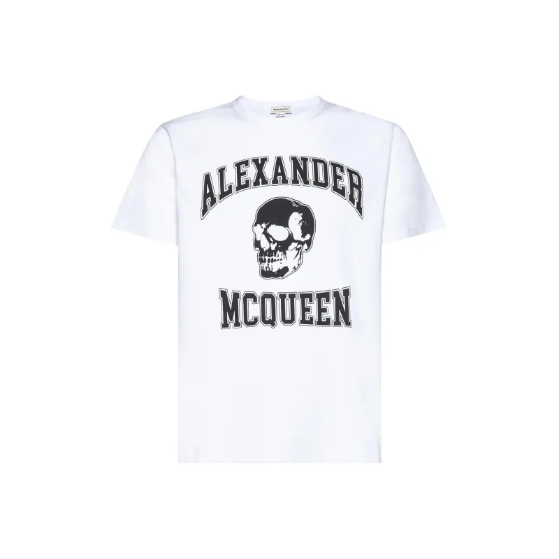 Alexander McQueen Graphic Printed Crewneck T Shirt-0