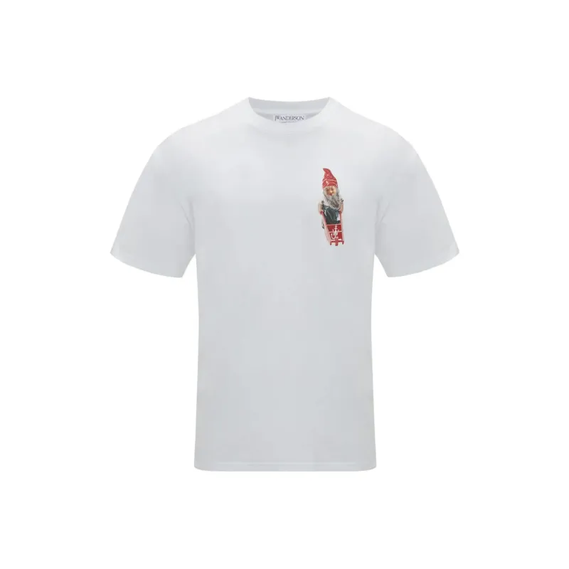 JW Anderson Gnome Printed Crewneck T Shirt-0