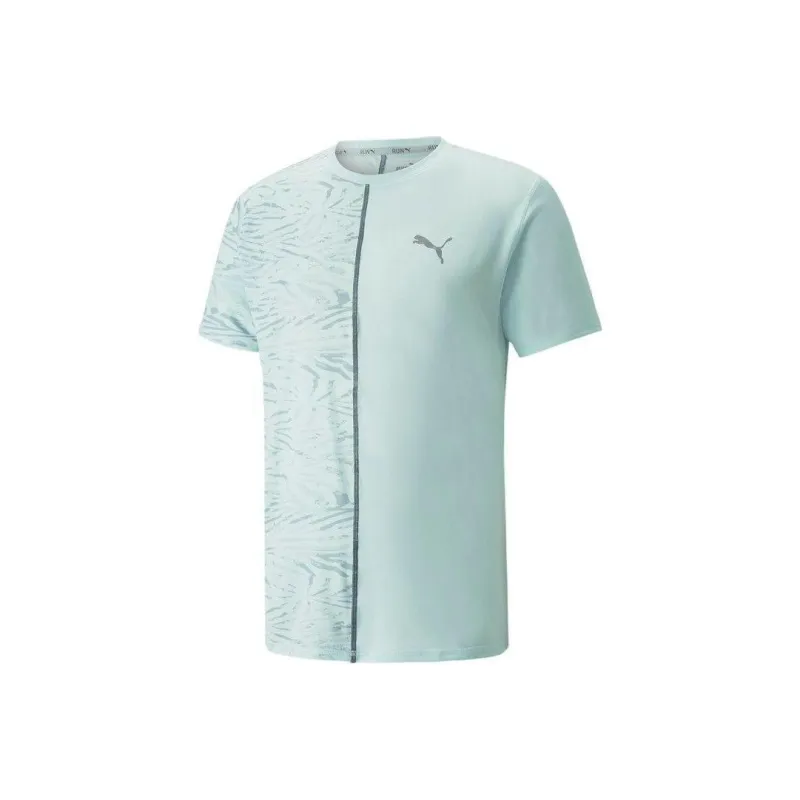 PUMA T Shirts Men Light Blue-0