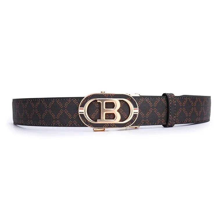 JONNY MOORE Top Grain Cow Leather Belts Unisex 3.5CM-2