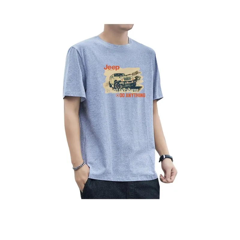 JEEP SPIRIT Set in Sleeve T Shirt Men's-7