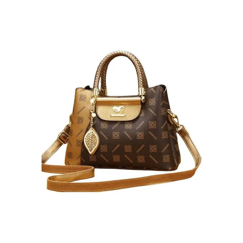 Weymond Artificial Leather Crossbody Bags Shoulder Bags Handbags Women's Champagne/Red-3
