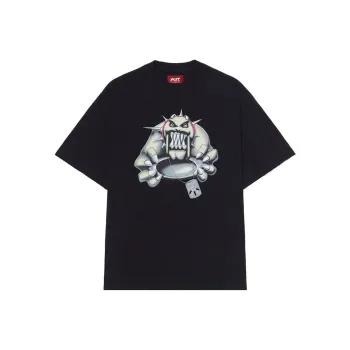 Oakley x Piet FW23 Drop Shoulder Sleeve T Shirt Unisex Black