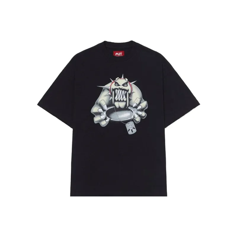Oakley x Piet FW23 Drop Shoulder Sleeve T Shirt Unisex Black-0