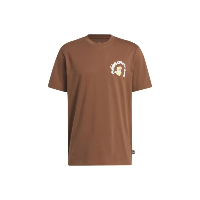 Adidas Growth Club Flower Cap Graphic Tee-0