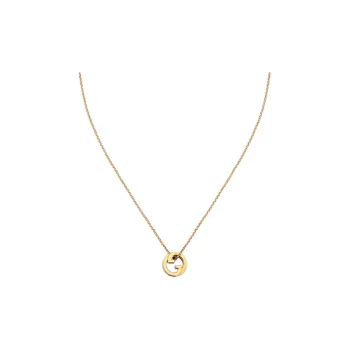 GUCCI Brass Necklaces Unisex Gold
