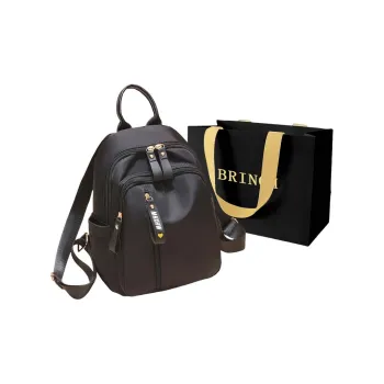 BRINCH Oxford Backpack Women's Multicolor