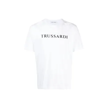TRUSSARDI Logo-print Cotton T-shirt