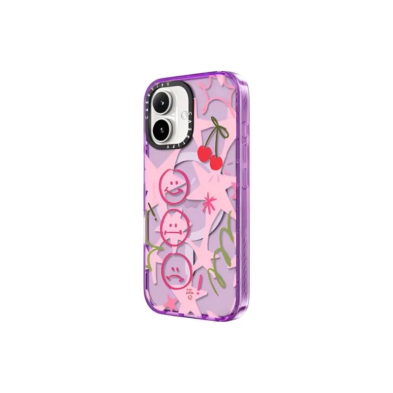 CASETIFY PC Material Laughter And Tears Phone Cases Compatible With IPhone 16 Collection Cute Style Cartoon-3