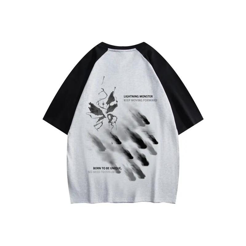 LIGHTNING MONSTER Raglan Sleeve T Shirt Unisex-2