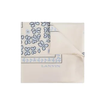 Lanvin Silk Scarves Women's Ivory