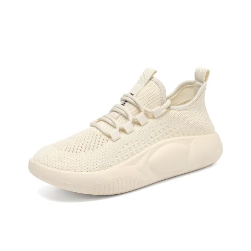 FIRS Kids Casual Shoes Women's Low Top Beige/Black