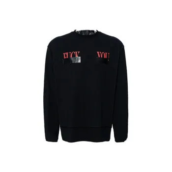 FREE WORLD ORDER Crew Neck Long-Sleeved T-Shirt Unisex