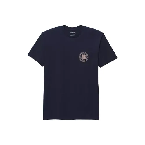 Vans Circle lanka T-Shirts Men Marine Blue