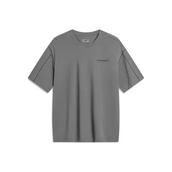 LiNing T Shirt Men's Thunderstorm Gray