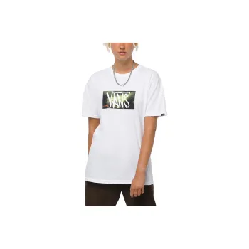 Vans Light Box Logo T-Shirt T-Shirt Unisex White