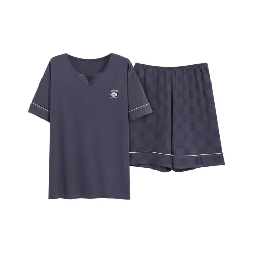 MADALLO Pajama Set Men's Dark Blue