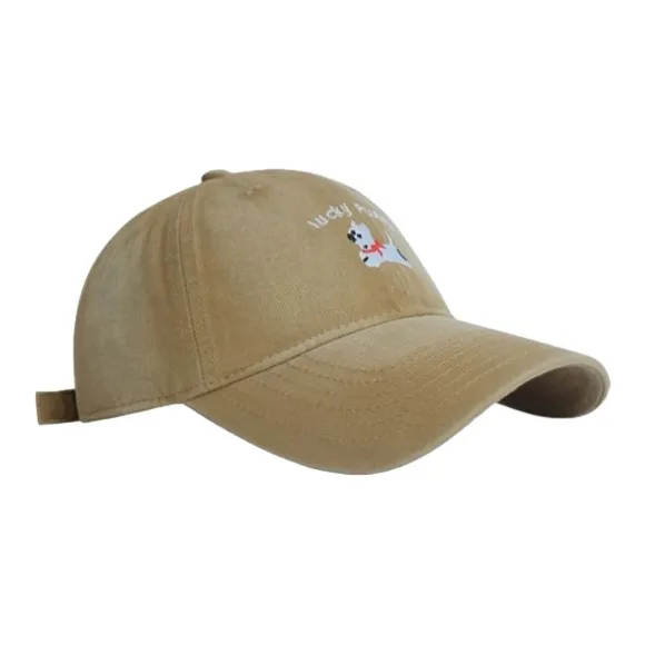 FREE RABBITⅡ Spring Summer Casual Versatile Large Head Circumference Small Face Washable Baseball Caps Unisex-1