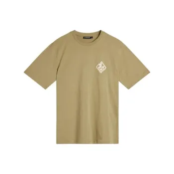 J.Lindeberg T Shirt Men's Aloe Vera Color
