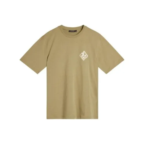 J.Lindeberg T Shirt Men's Aloe Vera Color
