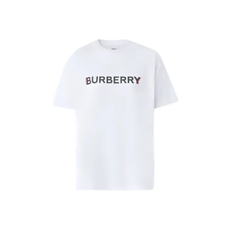 Burberry T Shirts Men White-0