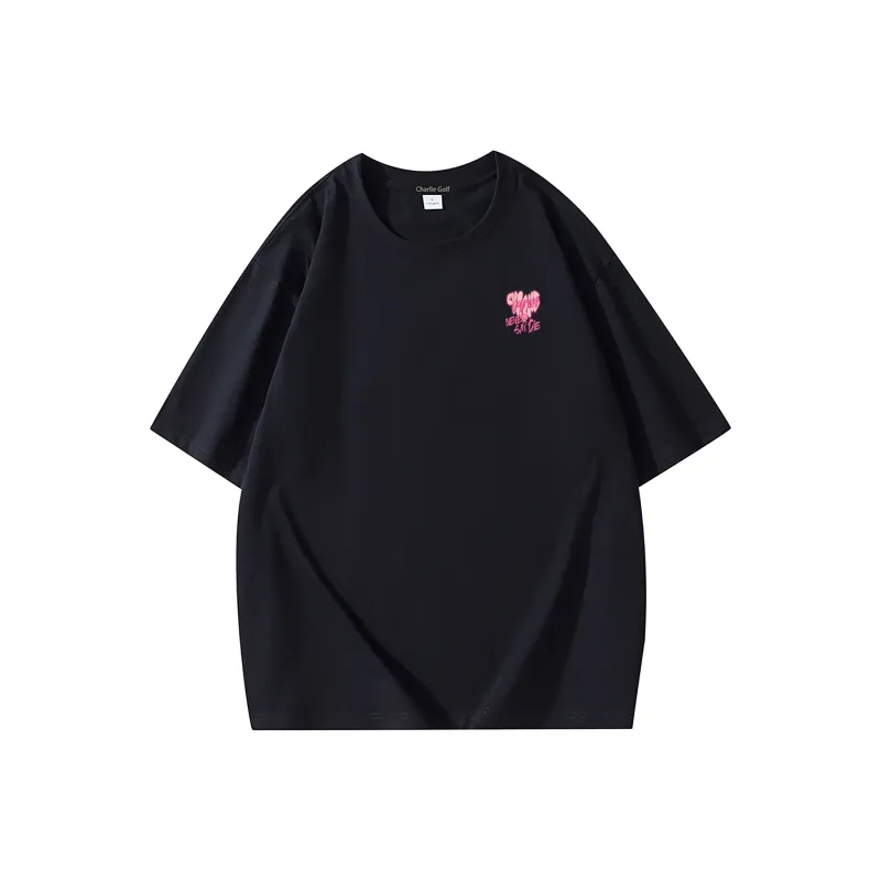 CHARLIE GOLF T Shirt Unisex Black-1