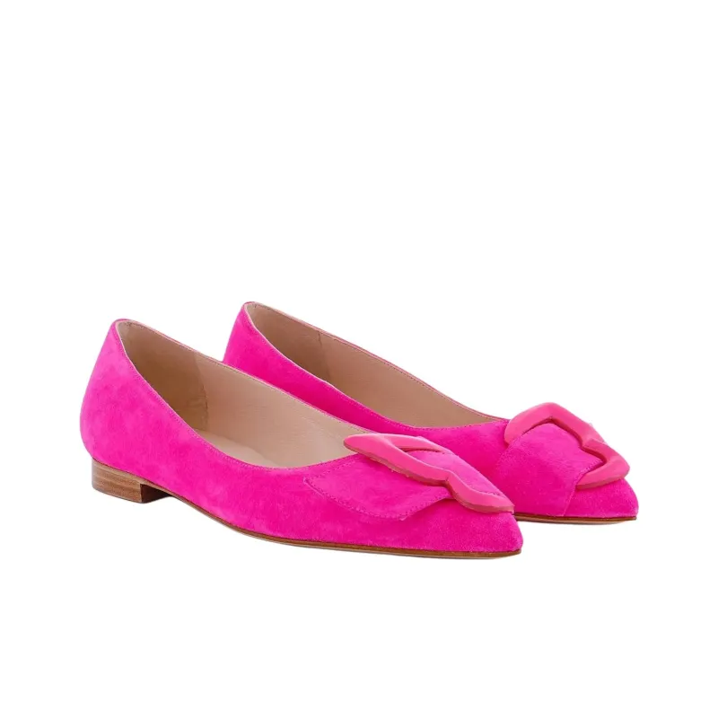 Sophia Webster Blair Casual Single Shoes Women's Fuchsia-2