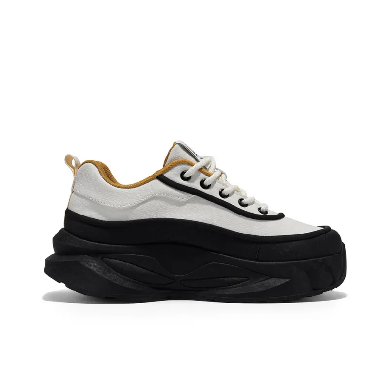 JANECO Slip Resistant, Abrasion Resistant, Breathable Low Top Chunky Sneakers Men's-14