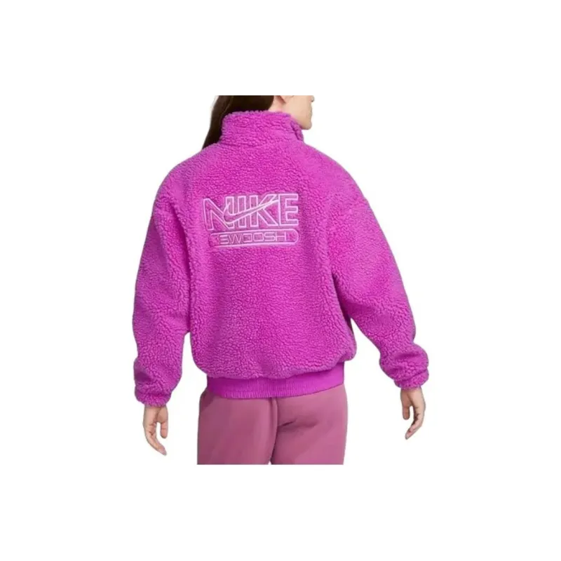 Nike Velvet Jackets Women's Pink-3