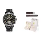 Black Steel Black Dial[Brand Standard Box]