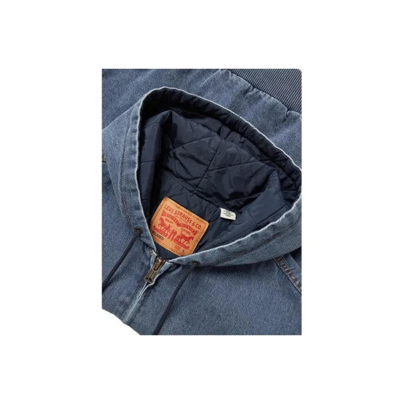 Levis Denim Jackets Men Blue-3