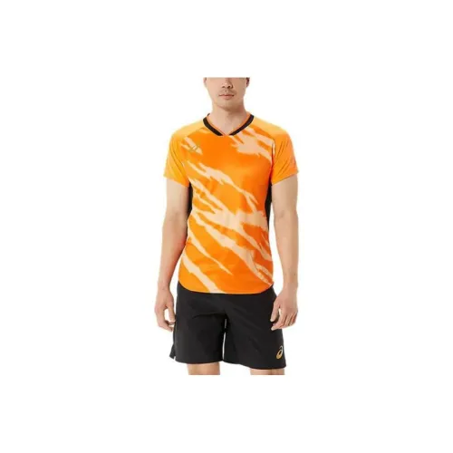 Asics Dry Eagle Line T-Shirts Unisex Orange
