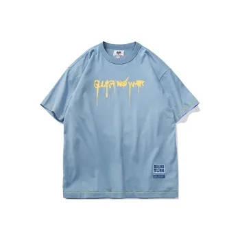 Guuka x SANK TOYS Short Sleeved T Shirts Unisex Blue