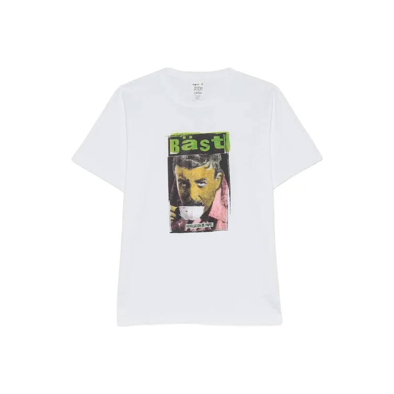 Agnes B. T-Shirts Unisex White-0