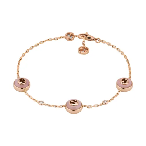 GUCCI Opal Bracelets Unisex Rose Gold