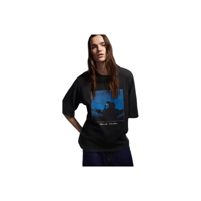 H&M T Shirts Women's Black-3