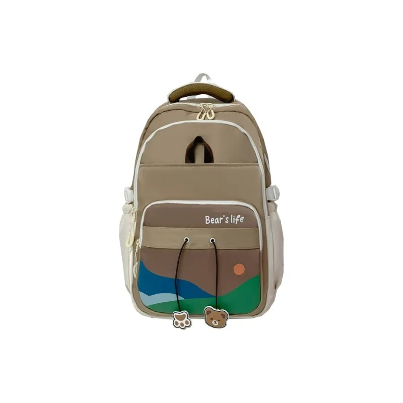 SUN EARTH &U Twill Backpack Unisex Multicolor-3