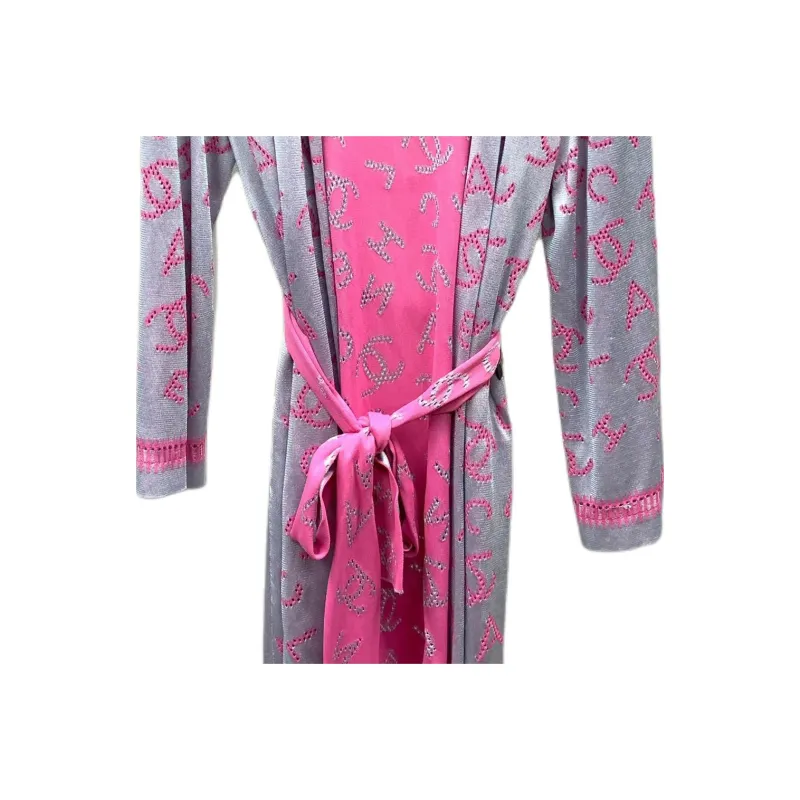 CHANEL Pajama Robe Women's Pink-2