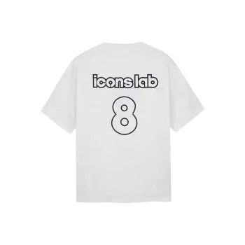 ICONS Lab T Shirt Unisex Light Heather Gray