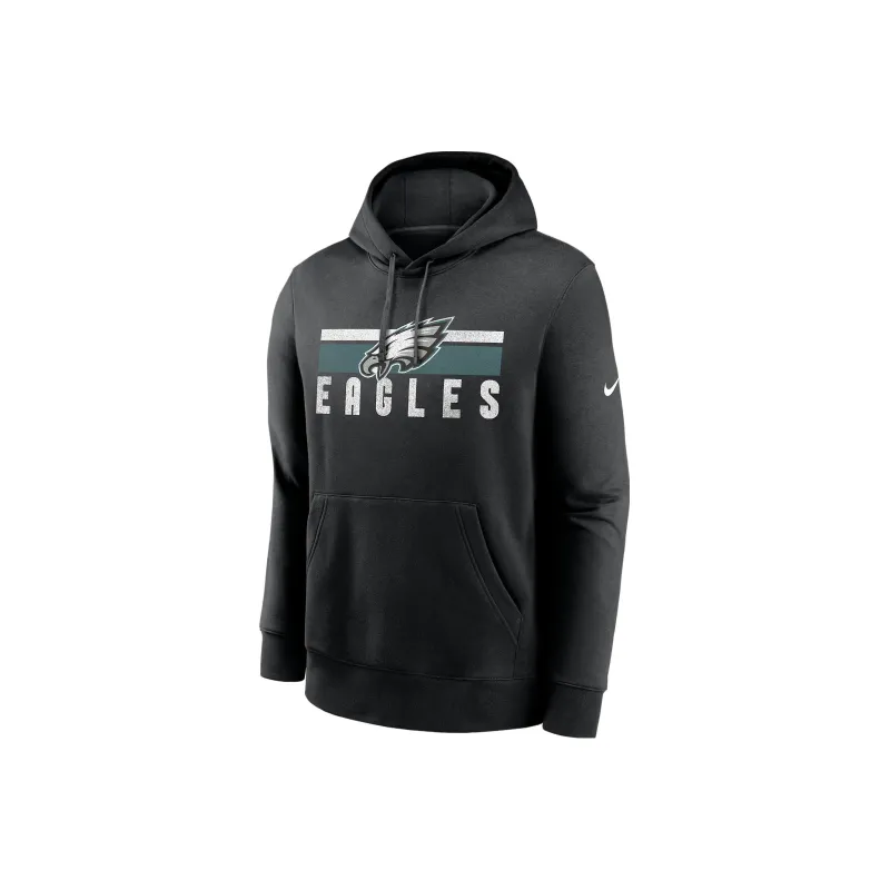 Nike Philadelphia Eagles Super Bowl Lix Champions Trophy Collection Club Men's Nike Nfl Pullover Hoodie-0