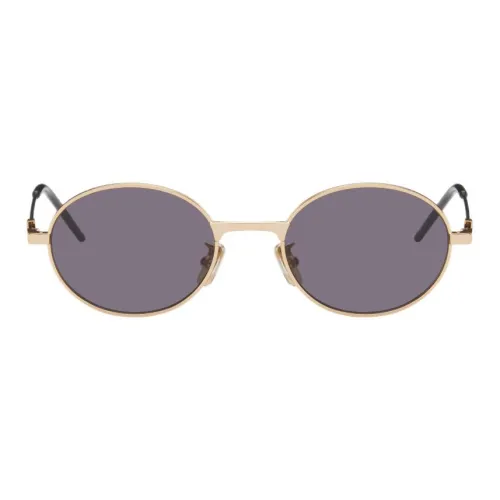 givenchy sneaker Metal Polyamide Round Sunglasses Women's Gold