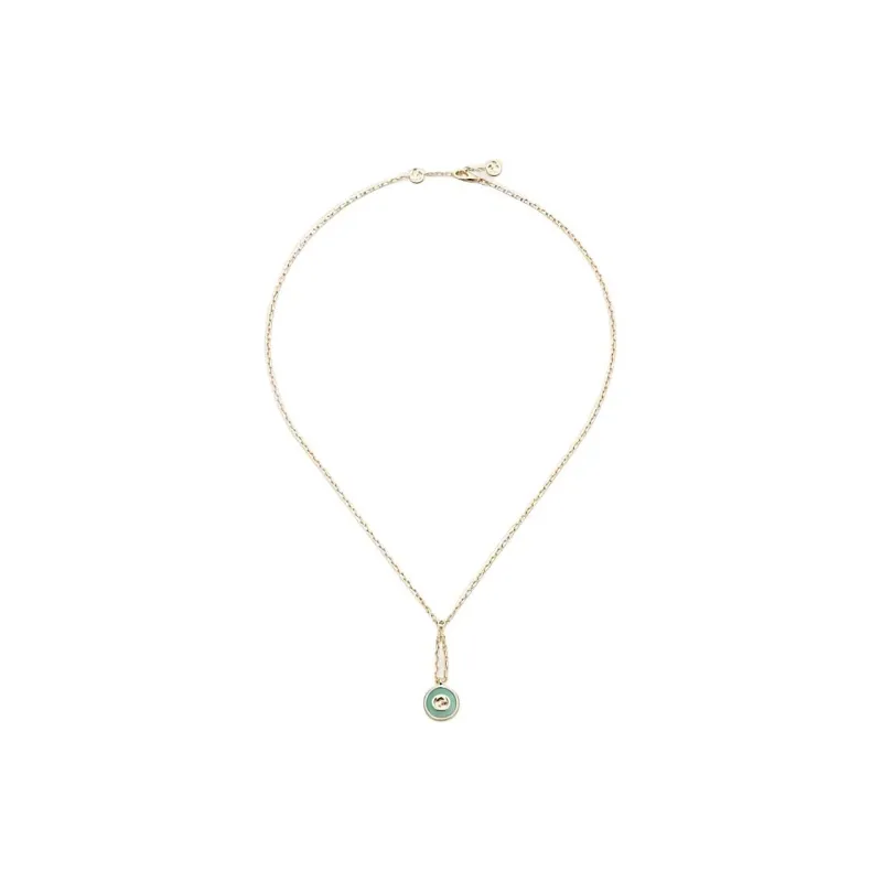GUCCI 18K Gold Necklaces Unisex Gold-1