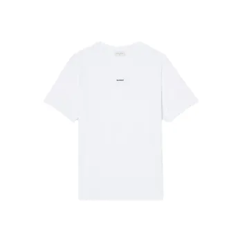 Sandro Logo embroidered Cotton T shirt