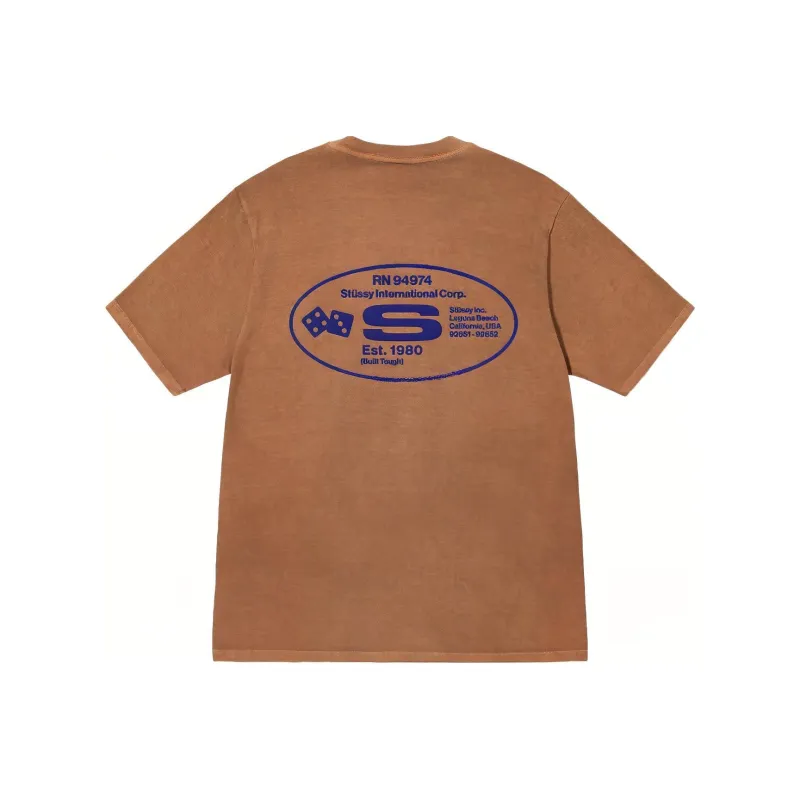 Stussy Thick Pigment Dyed Tee-0