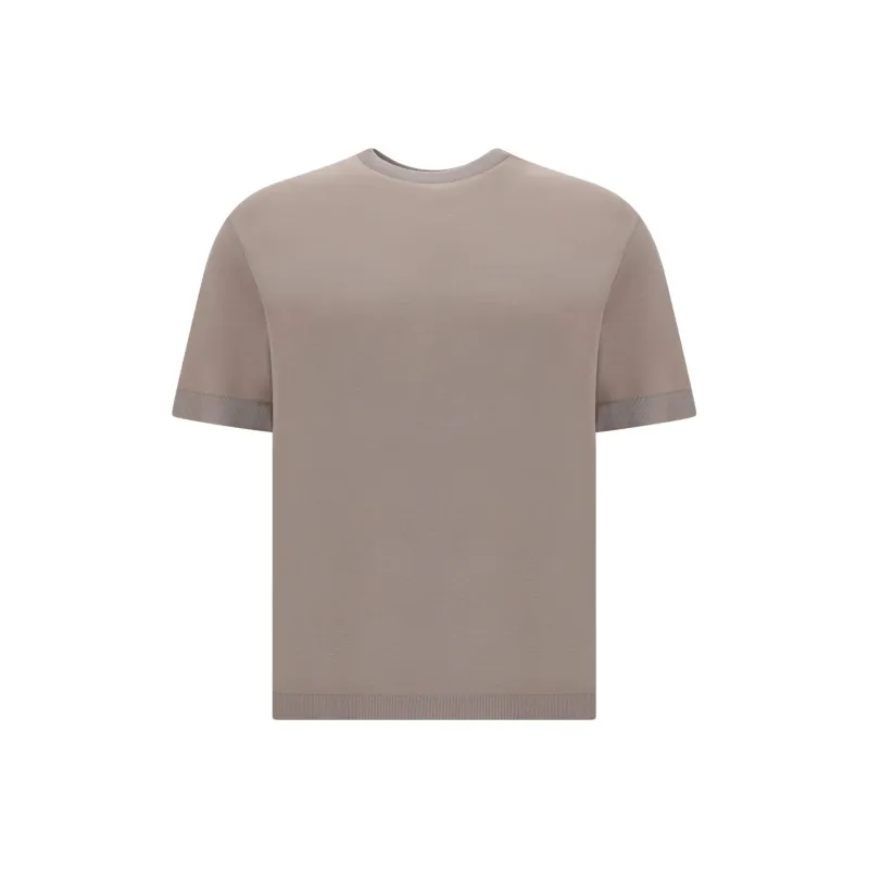 HERNO Short Sleeved Crewneck T Shirt-0