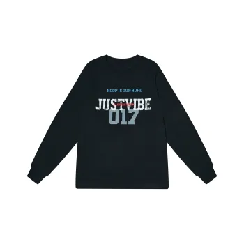 JUST VIBE T-Shirts Unisex Black
