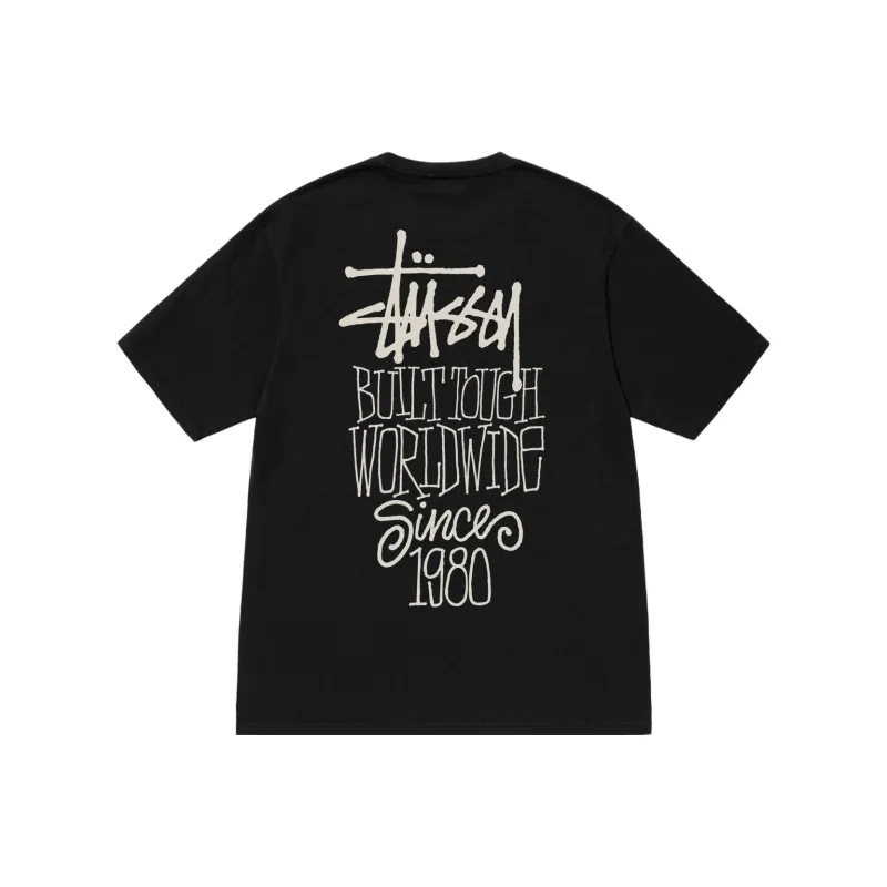 Stussy Pigment Dyed Built Tough Tee-0