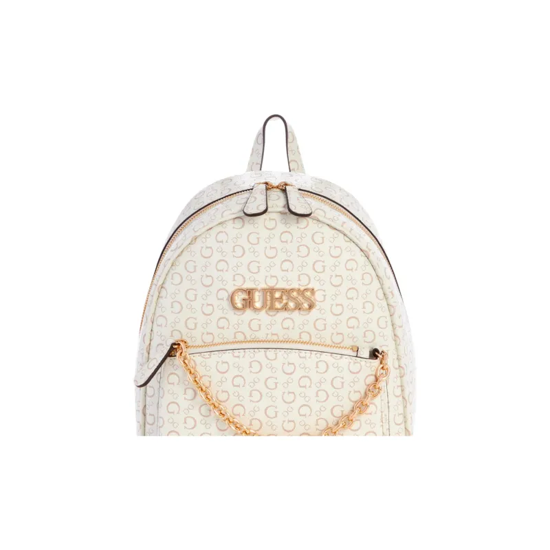 GUESS Artificial Leather Backpack Women's White-3